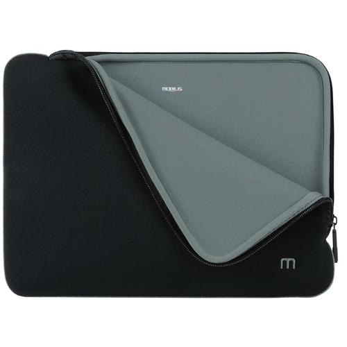 Mobilis Skin notebook case 35.6 cm (14) Sleeve case Black, Grey