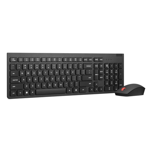 Lenovo 4X31N50708 keyboard Mouse included Universal RF Wireless QWERTY US English Black