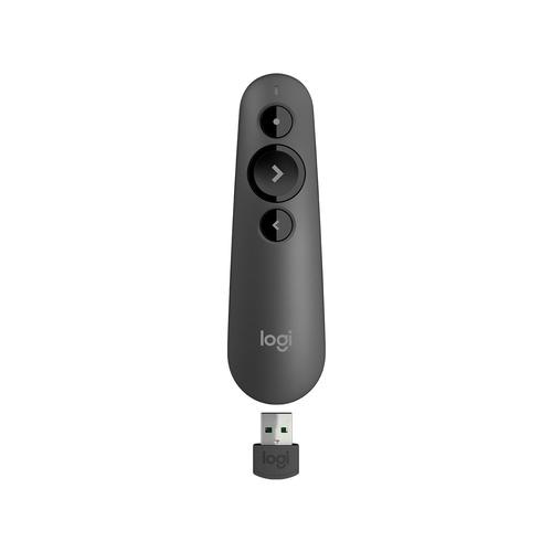 Logitech R500 wireless presenter Bluetooth/RF Graphite