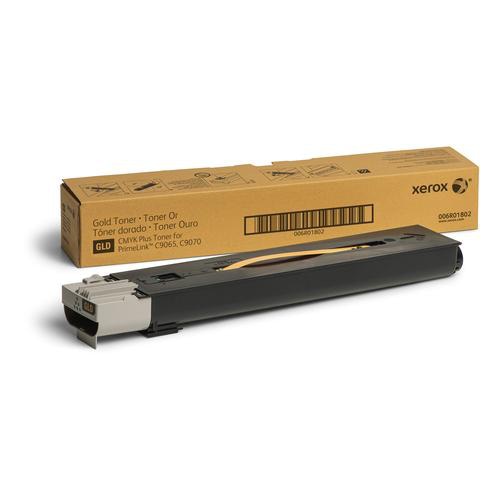 Xerox Genuine PrimeLink C9065 / C9070 Gold Toner Cartridge - 006R01802