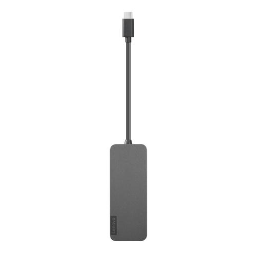 Lenovo 4X90X21427 interface hub USB 3.2 Gen 2 (3.1 Gen 2) Type-C 20000 Mbit/s Grey