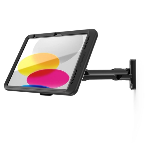 Compulocks iPad 10.9 10th Gen PowerMove Swing Wall Mount Black