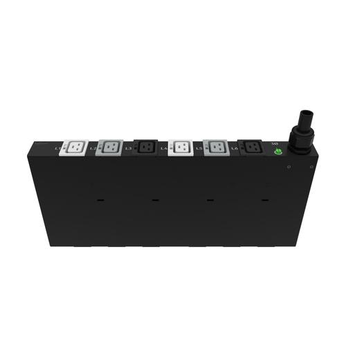 Hewlett Packard Enterprise P9Q43A power distribution unit (PDU) 6 AC outlet(s) 0U/1U Black