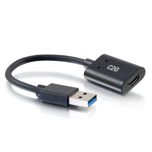 C2G 15cm (6in) USB-C Female to USB-A Male SuperSpeed USB 5Gbps Adapter Converter