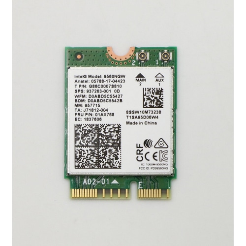 Lenovo Wireless,CMB,IN,9560 NV M2 +BT5.0 WLAN card