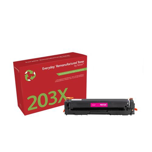 Everyday Remanufactured Toner replaces HP 203X (CF543X), High Capacity