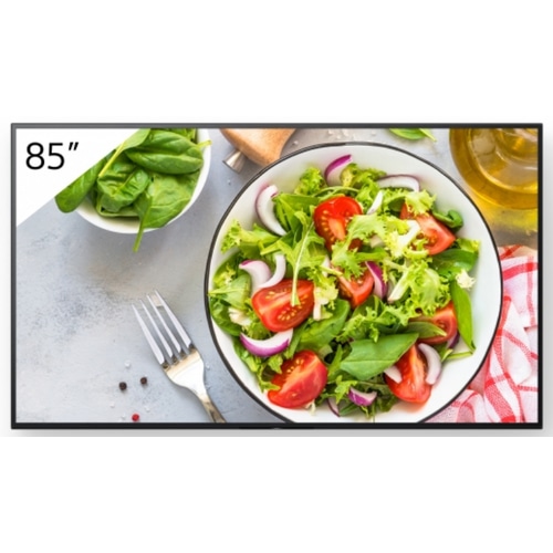 Sony FW-85BZ35L Signage Display Digital signage flat panel 2.16 m (85) LCD Wi-Fi 550 cd/m 4K Ultra HD Black Android 24/7