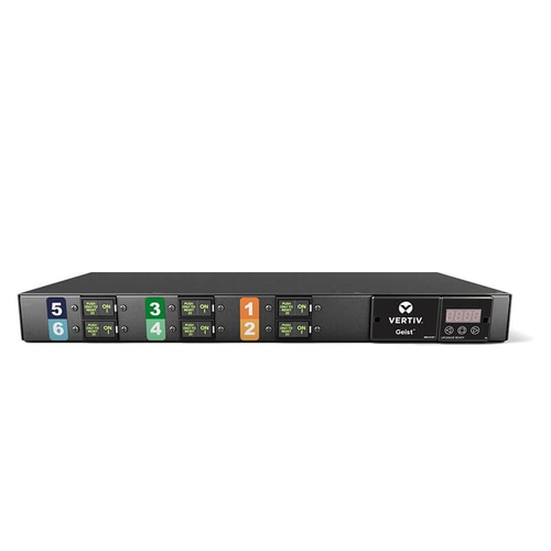 Vertiv Geist Metered power distribution unit (PDU) 10 AC outlet(s) 0U/1U Black