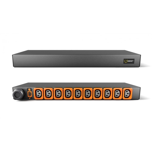 Vertiv GVHVRN102-102L13PS6-IP44 power distribution unit (PDU) 10 AC outlet(s) 1U Black