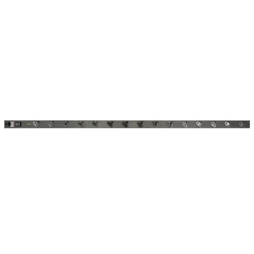 Vertiv EGVHVBB152-102UKRPS6-IP44 power distribution unit (PDU) 15 AC outlet(s) Black