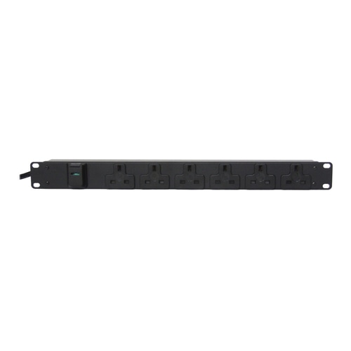 Vertiv EGVHVRB062-104UKLUK-V power distribution unit (PDU) 6 AC outlet(s) Black