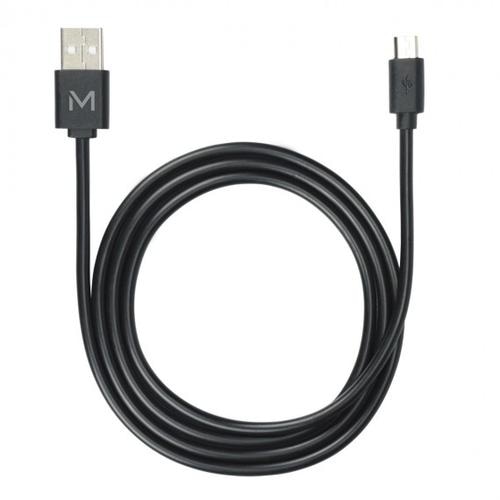 Mobilis 001277 USB cable 1 m USB 2.0 USB A Micro-USB B Black