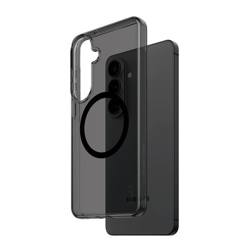 PanzerGlass CARE by  Urban Explorer Case Smokey w. Black Qi Samsung Galaxy S26+