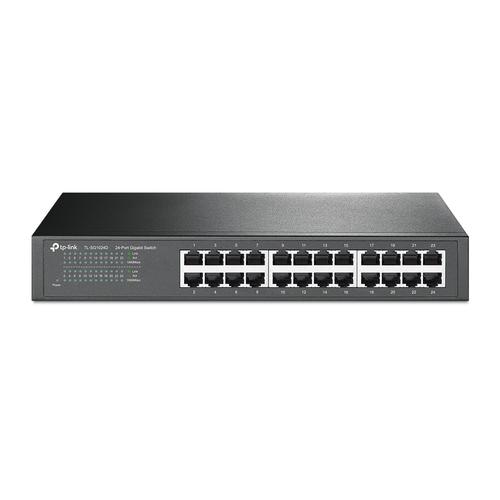 TP-Link TL-SG1024D network switch Unmanaged Gigabit Ethernet (10/100/1000) Grey