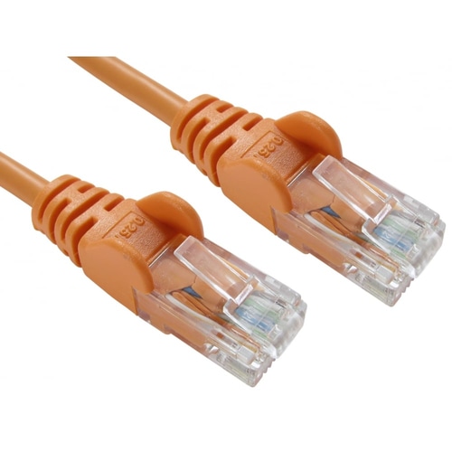 Cables Direct 3m Economy 10/100 Networking Cable - Orange