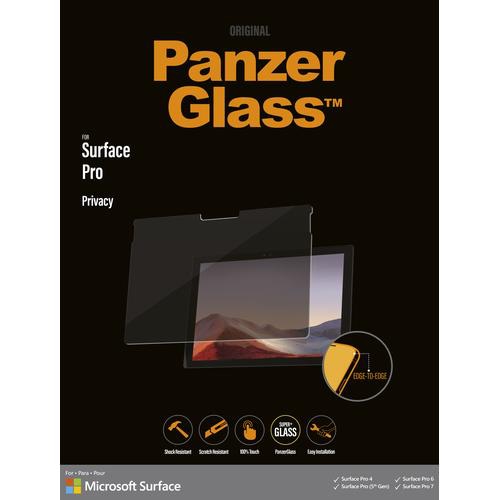 PanzerGlass  Microsoft Surface Pro 4 | Pro 5. Gen | Pro 6 | Pro 7 - Privacy | Screen Protector Glass