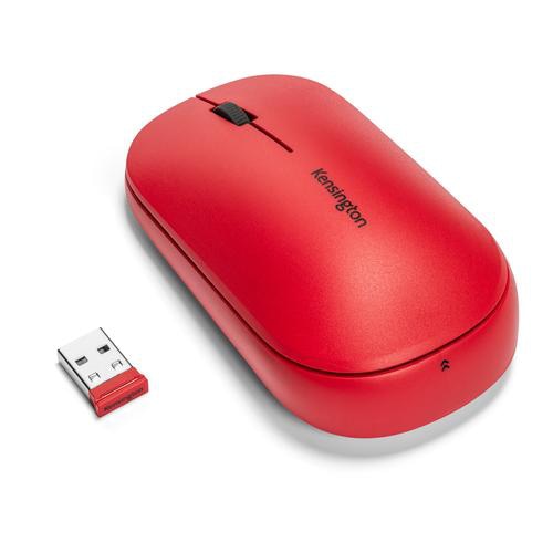 Kensington SureTrack Dual Wireless Mouse  Red
