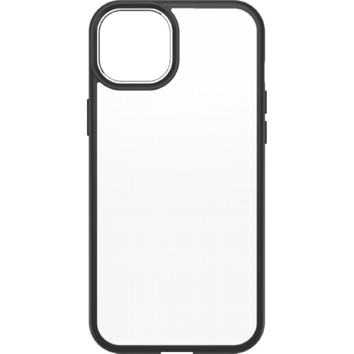 OtterBox React Series for iPhone 15 Plus, Black Crystal (Clear/Black)