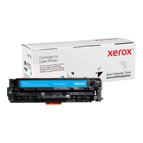 Everyday Cyan Toner compatible with HP CC531A/ CRG-118C/ GPR-44C