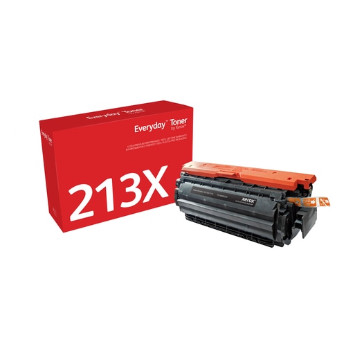 Everyday Black Toner by Xerox compatible with HP 213X (W2130X), High capacity