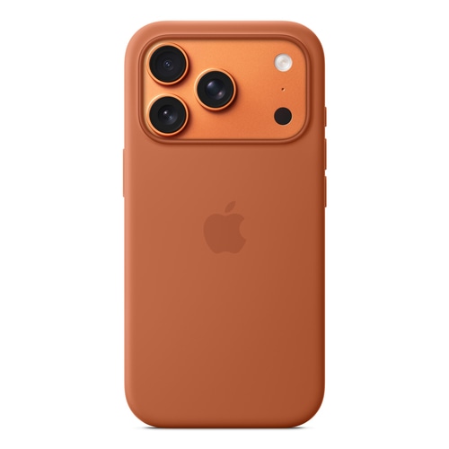 Apple iPhone 17 Pro Silicone Case with MagSafe  Orange