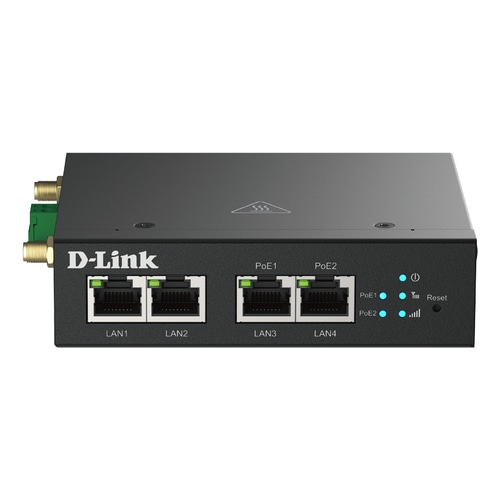 D-Link 4G LTE M2M VPN PoE+ Router