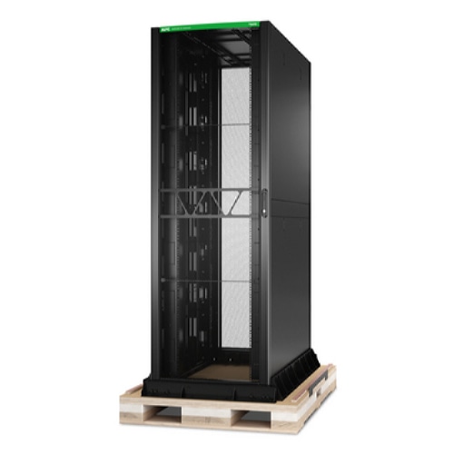 APC NetShelter SX Advanced Rack, High Strength, 48U, 2258H x 750W x 1295D mm, with Shock Package, Black