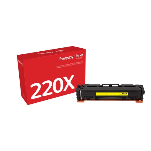Everyday Yellow Toner by Xerox compatible with HP 220X (W2202X), High capacity