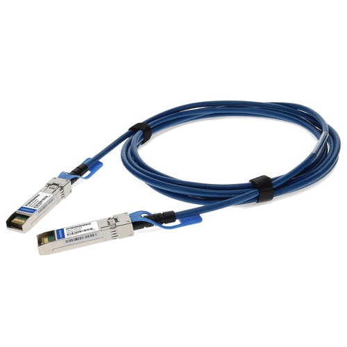 AddOn Networks Mellanox Compatible TAA Compliant 25GBase-CU SFP28 to SFP28 Blue Direct Attach Cable (Passive Twinax, 3m)