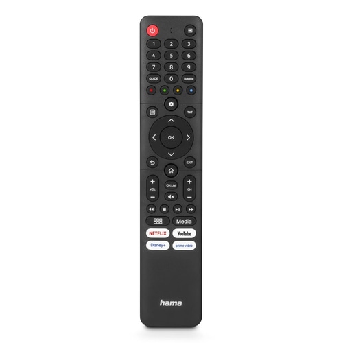 Hama 00221067 remote control IR Wireless TV Press buttons