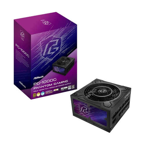 Asrock PG-1000G power supply unit 1000 W 24-pin ATX ATX Black