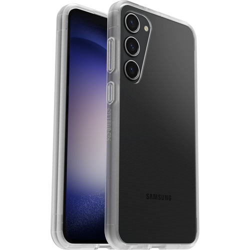 OtterBox React Case for Galaxy S23+ , Shockproof, Drop proof, Ultra-Slim, Protective Thin Case, Tested to Military Standard, Antimicrobial Protection, Clear, No Retail Packaging