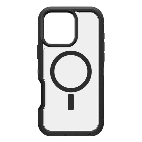 OtterBox Defender Series XT Clear for MagSafe for iPhone 16 Pro Max, Dark Side