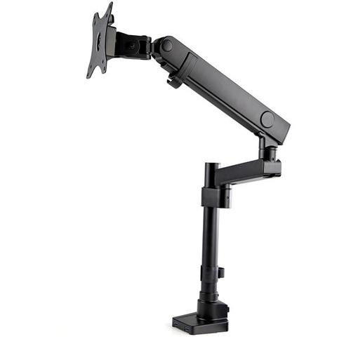 StarTech.com Desk Mount Monitor Arm with 2x USB 3.0 ports - Pole Mount Full Motion Single Arm Monitor Mount for up to 34 VESA Display - Ergonomic Articulating Arm - Desk Clamp/Grommet