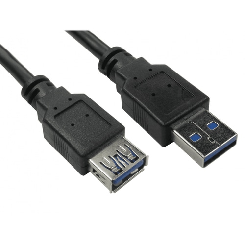 Cables Direct 99CDL3-825 USB cable 5 m USB 3.2 Gen 1 (3.1 Gen 1) USB A Black