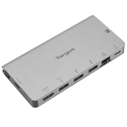 Targus DOCK414EU notebook dock/port replicator Wired USB 3.2 Gen 1 (3.1 Gen 1) Type-C Black, Silver