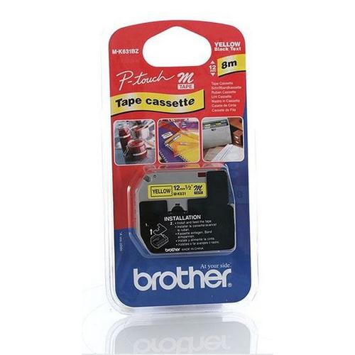 Brother M-K631BZ label-making tape