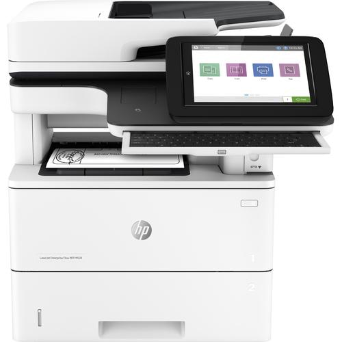 HP LaserJet Enterprise Flow MFP M528z, Print, copy, scan, fax, Front-facing USB printing; Scan to email; Two-sided printing; Two-sided scanning