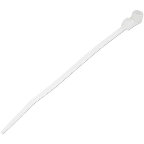 StarTech.com 4(10cm) Cable Ties with Mounting Hole - 1/16(2mm) wide, 7/8(24mm) Bundle Dia. 18lb(8kg) Tensile Strength, Nylon 66 Self Locking Ties w/Screw Hole, UL Listed, 100 Pack