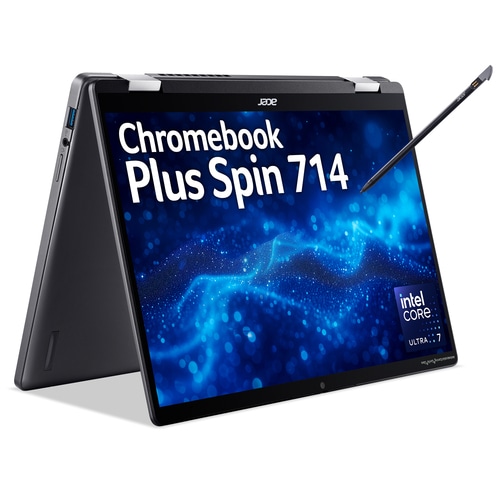 Acer Chromebook Enterprise Spin 714 Plus Spin 714 CPE794-1N - Intel Core Ultra 5 CPU, 16GB, 512GB SSD, ChromeOS, 14 WUXGA (1920x1200), Touchscreen, Convertible 2-in-1