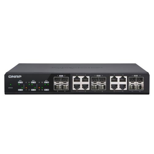 QNAP QSW-M1208-8C network switch Managed L2 10G Ethernet (100/1000/10000) Black