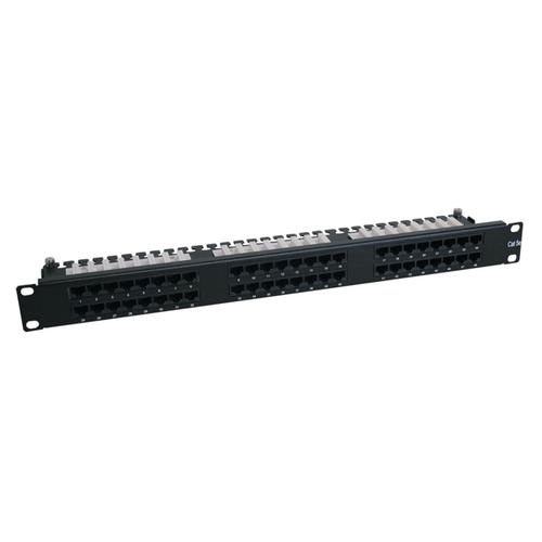 Tripp Lite N252-048-1U 48-Port 1U Rack-Mount Cat6/Cat5 High Density 110 Patch Panel, 568B, RJ45 Ethernet, TAA