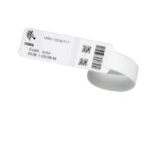 Zebra 10035439K wristband White Hospital wristband
