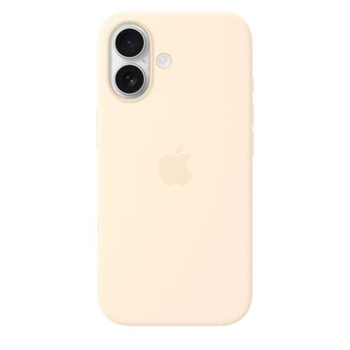 Apple iPhone 17 Silicone Case with MagSafe  Vanilla