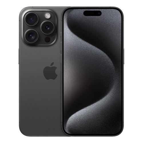 Apple iPhone 15 Pro 15.5 cm (6.1) Dual SIM iOS 17 5G USB Type-C 128 GB Titanium, Black