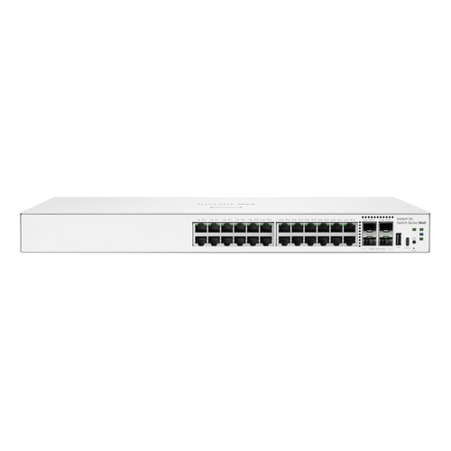 HPE Networking Instant On Switch 24p Gigabit 4p SFP 1840