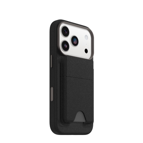OtterBox Symmetry Cactus Leather MagSafe Wallet Vanta - black