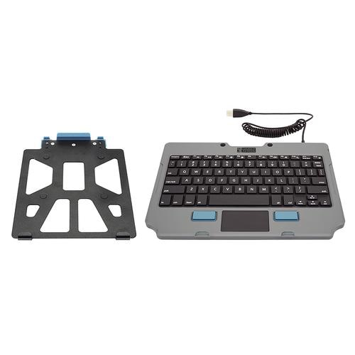 Gamber-Johnson 7170-0817-00 mobile device keyboard Black, Grey USB QWERTY English