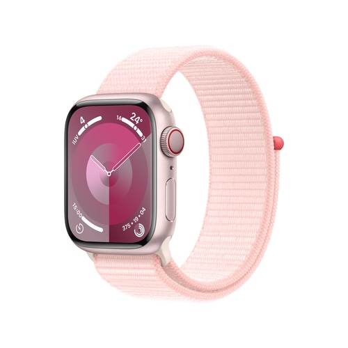 Apple Watch Series 9 (Demo) 41 mm Digital 352 x 430 pixels Touchscreen 4G Pink Wi-Fi GPS (satellite)