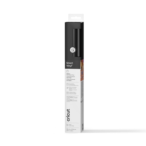 Cricut 2011314 self-adhesive vinyl Permanent Black Matte